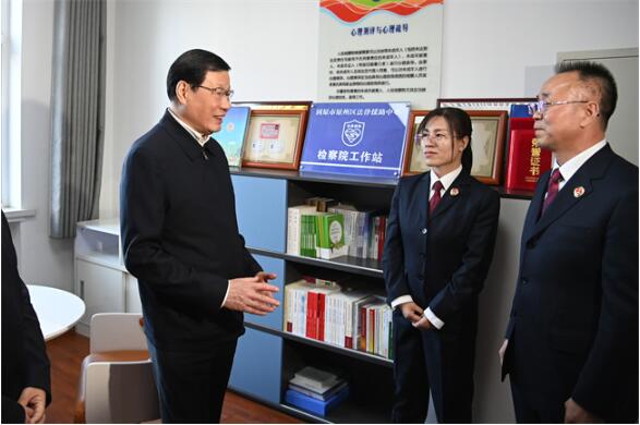 最高检调研组在宁夏调研