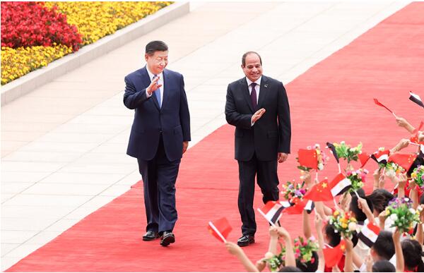 习近平同埃及总统塞西会谈3