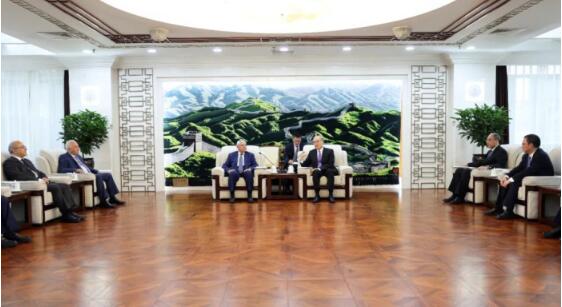 张军会见约旦司法代表团2 张军会见约旦司法代表团2