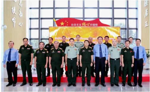 老挝军事检察代表团访问广州市黄埔区人民检察院