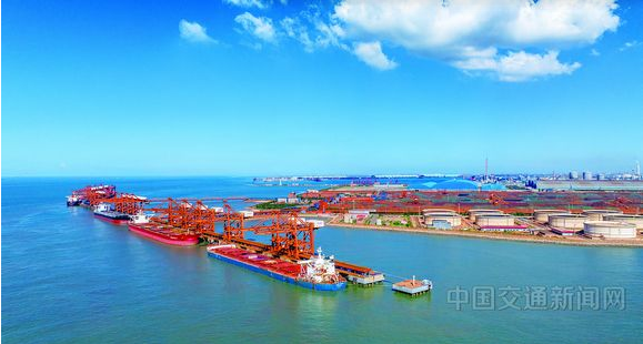 曹妃甸港今年已累计完成货物吞吐量超过1亿吨