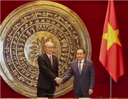 越共中央总书记、国家主席苏林会见张军1