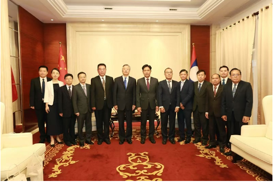 王振江率团访问柬埔寨和老挝2