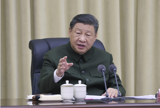 习近平视察信息支援部队1 习近平视察信息支援部队1